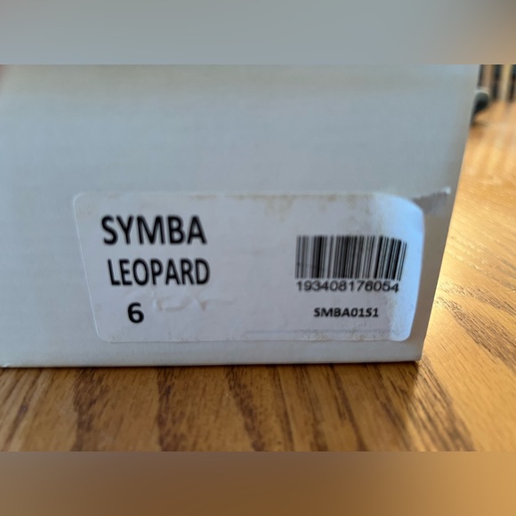 NIB Steve Madden Symba Leopard Print Slip On Loafers Women’s 6 Comfort Casual - Picture 8 of 8